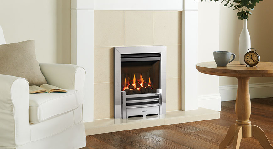 Gazco Logic HE Arts, LPG, Conventional Flue, Logs