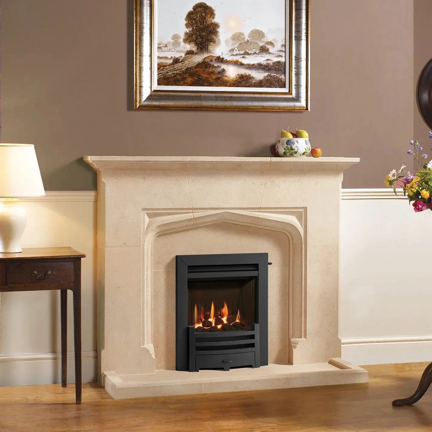 Gazco Logic HE Arts, LPG, Conventional Flue, Coals