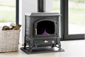 Nestor Martin Harmony 1 Oil Stoves Satin Black 9kw