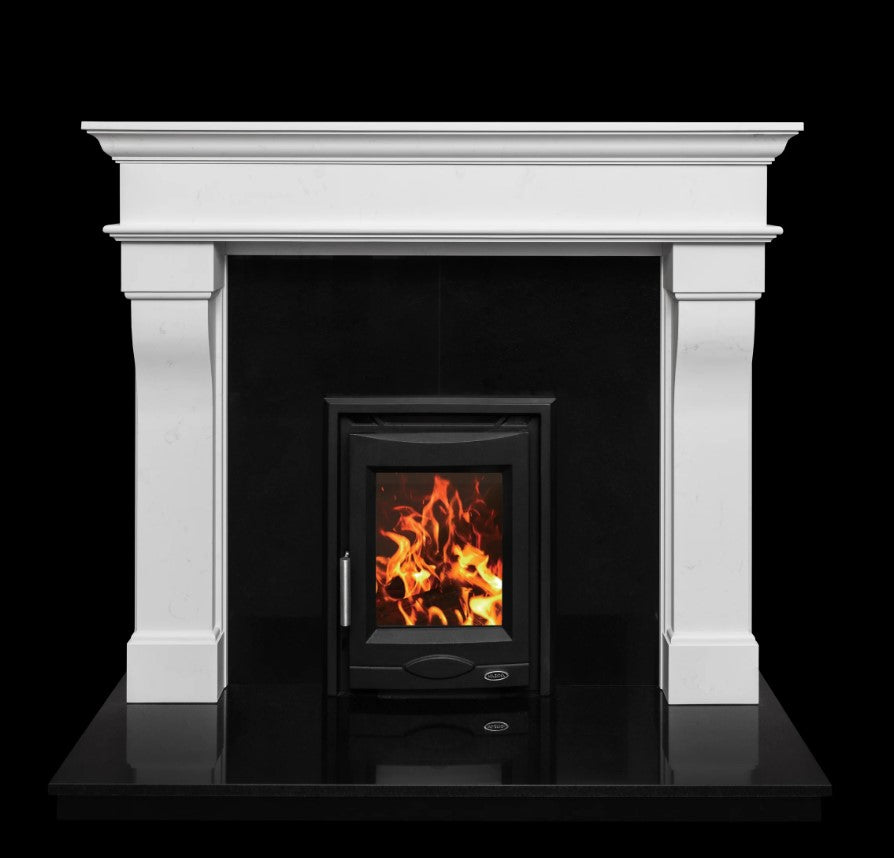 Mazona Portland 7kw Eco Inset Stove Matt Black
