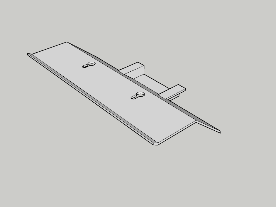 Stovax Riva (After Market) 50 55 Upper Baffle/Throat Plate