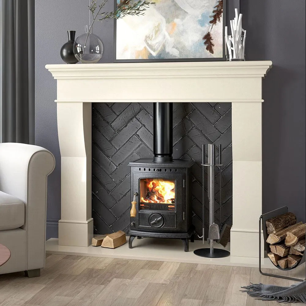 Henley Aran Eco 5KW Matt Black
