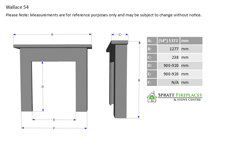 Wallace Limestone Fireplace Surround