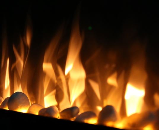Ezee Glow 50" Zara Black Wall Mounted Electric Fire