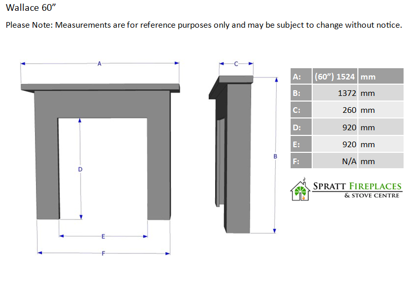Wallace Limestone Fireplace Surround