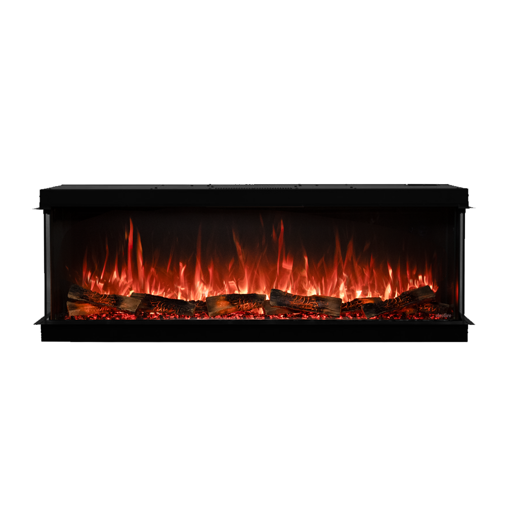 Elcofire Sol 1300 3 Sided Electric Fire