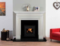 58" Shelbourne Ivory Pearl Fireplace
