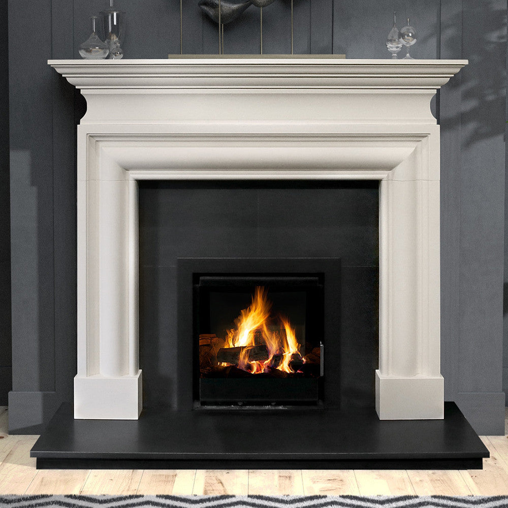 Wallace Limestone Fireplace Surround