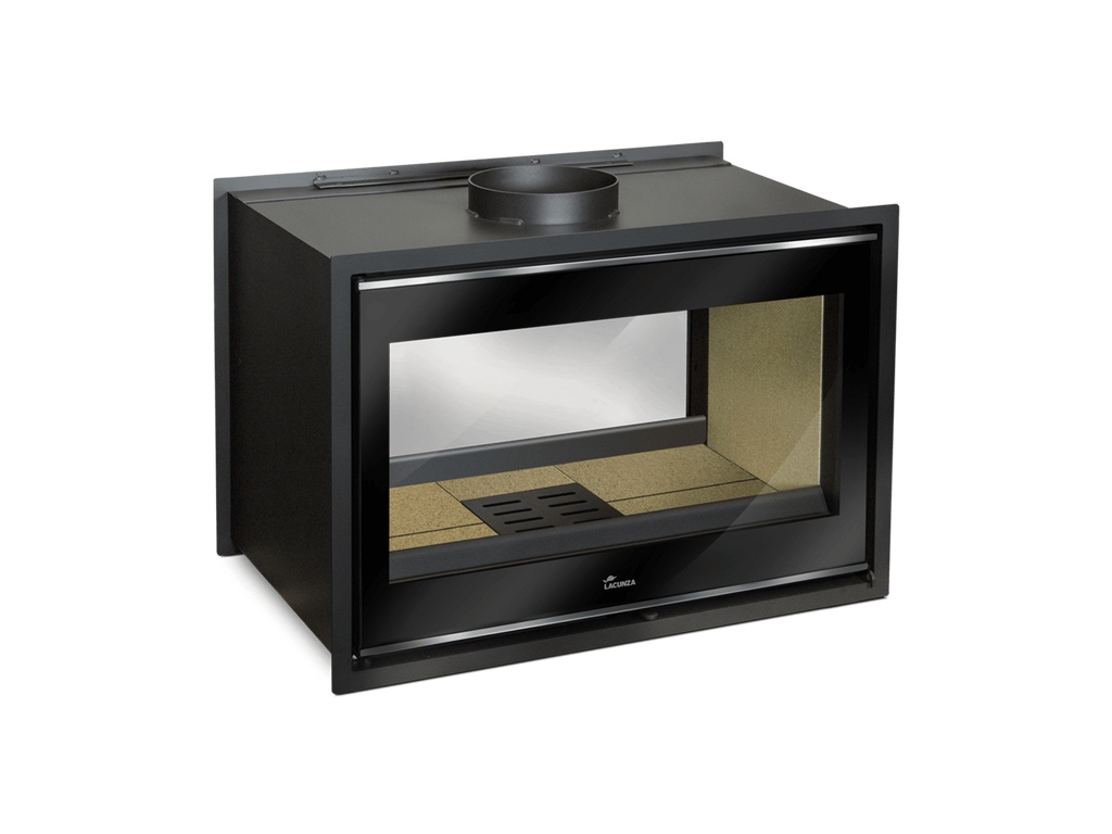 Lacunza Nickel 800 Double Sided Inset Stove