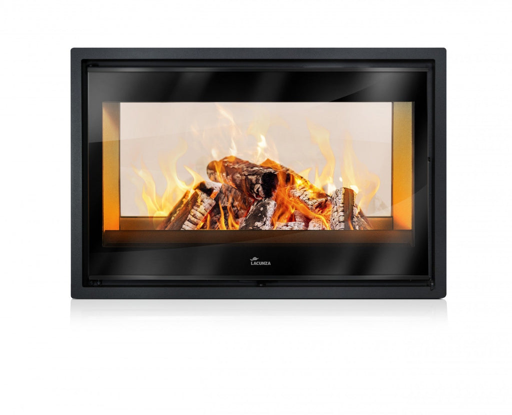 Lacunza Nickel 800 Double Sided Inset Stove