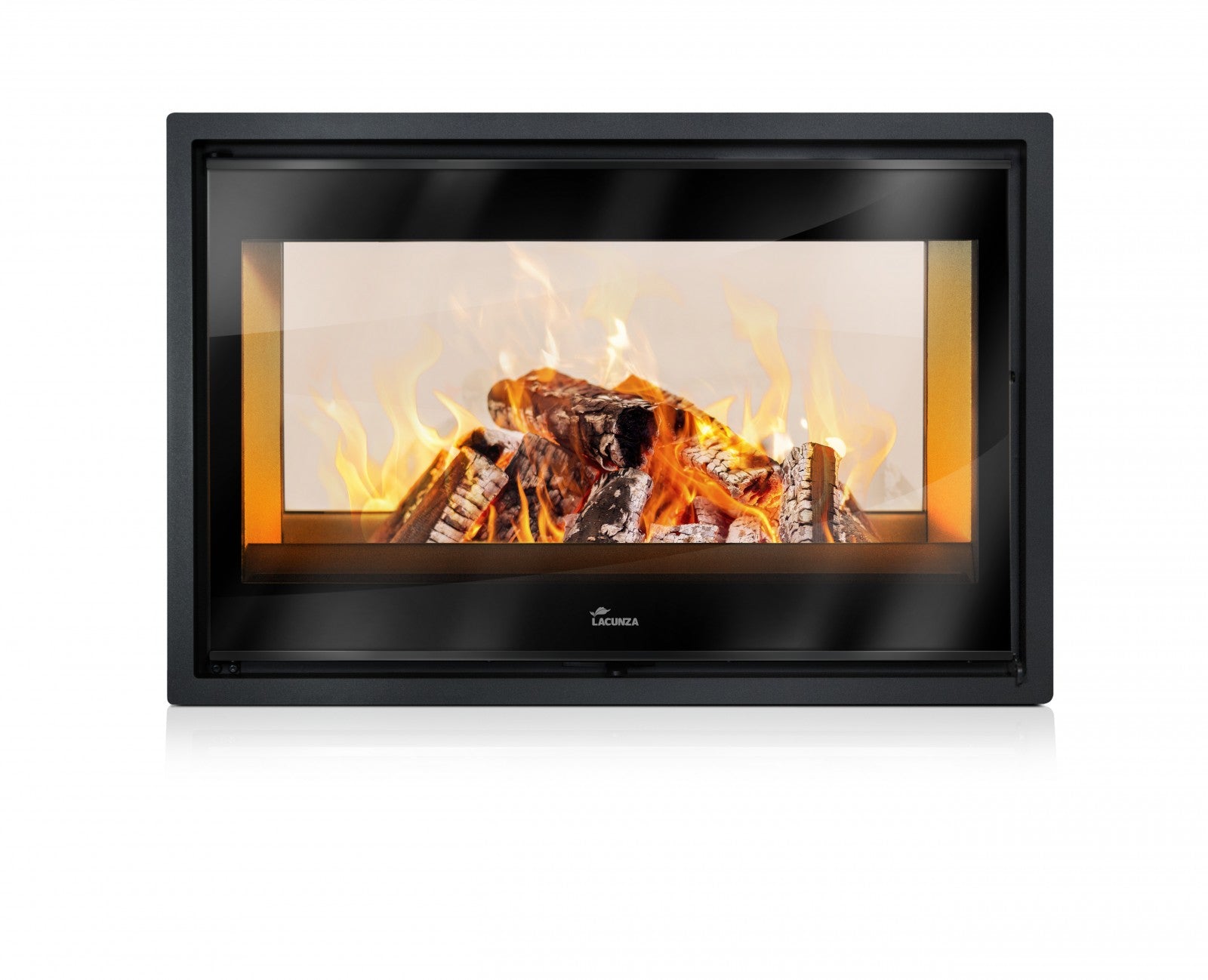 Lacunza Nickel 800 Double Sided Inset Stove