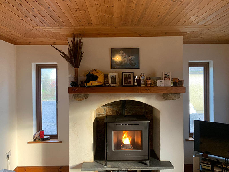 Elcofire Strata 16kw Freestanding Pellet Boiler Stove