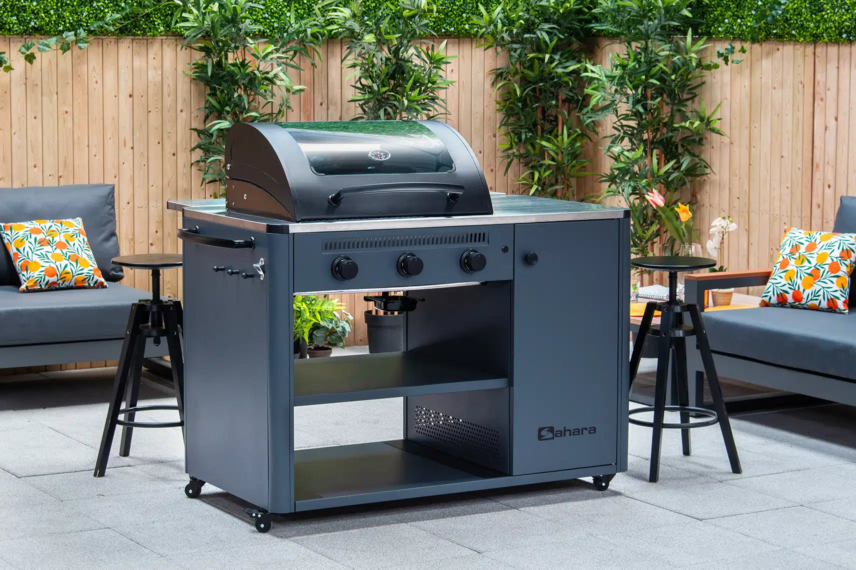 Sahara ARKE 3 Burner Gas BBQ