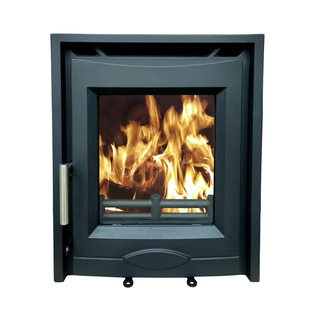 Mazona Portland Eco 5kw Matt Black Inset Stove