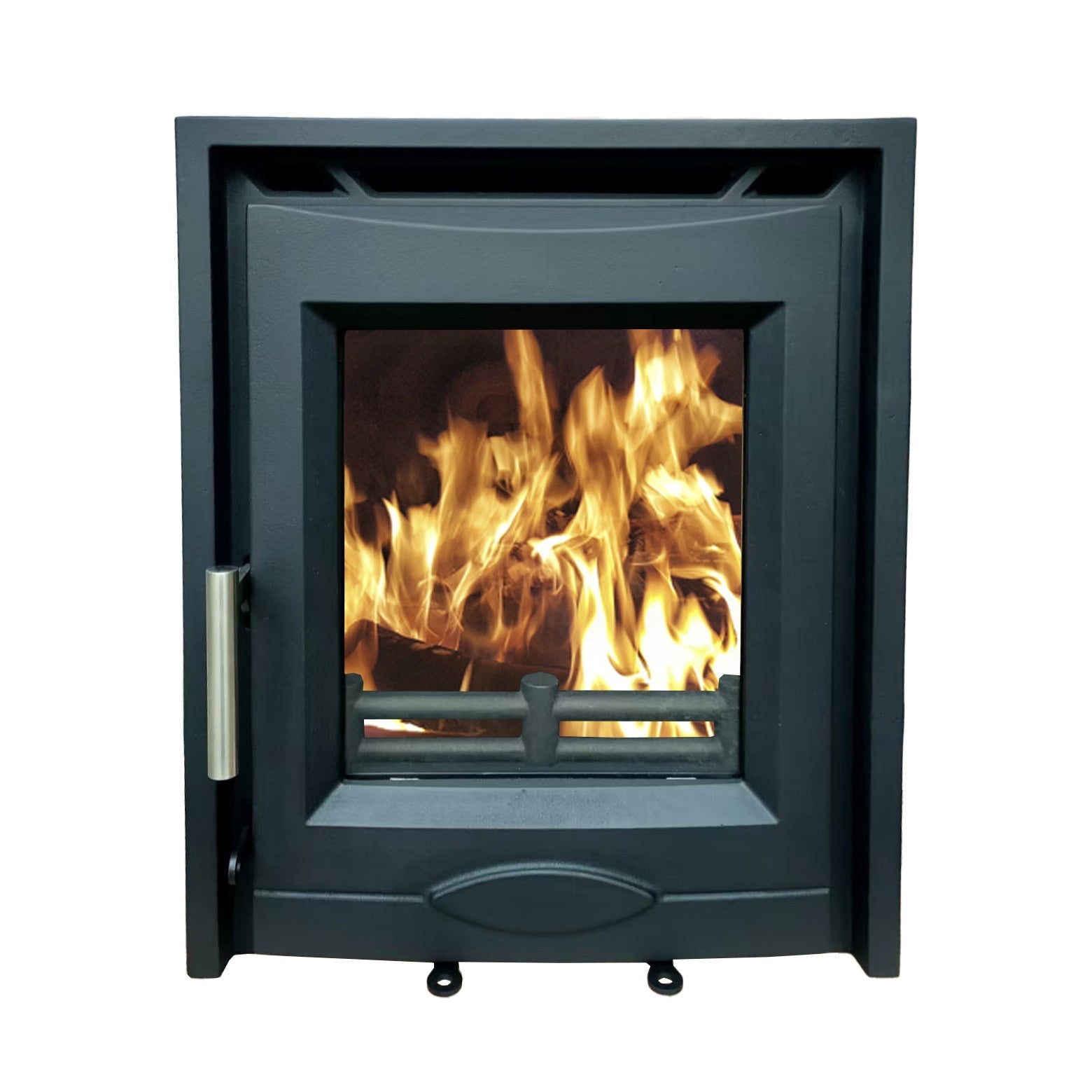 Mazona Portland Eco 5kw Matt Black Inset Stove