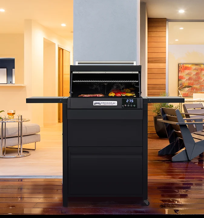 Crossray eXtreme Infared Portable Electric BBQ with Trolly