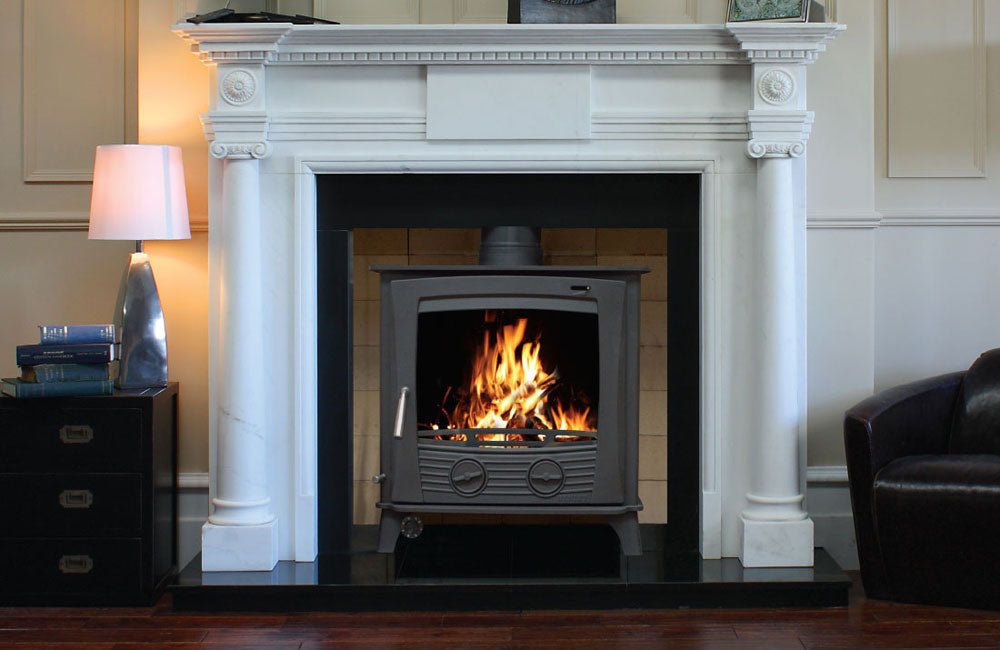 Henley Druid 30kW Matt Black Boiler Stove