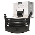 De Vielle 16" Fire Front & Grate Set Black