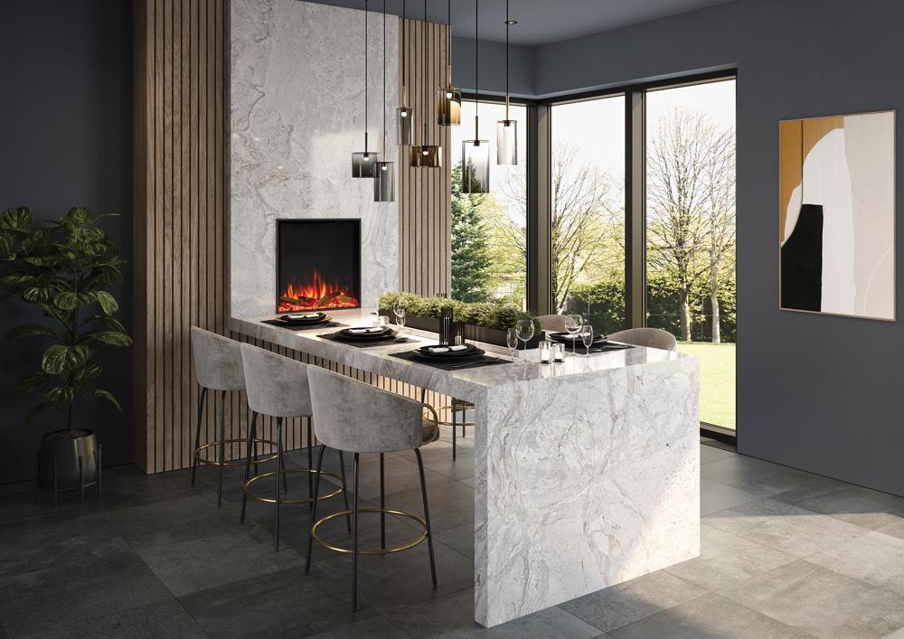 eStudio 60R Electric Inset Fire