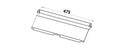 Baffle - Faro 600 ( Outside Big ) Stainless Steel - BF044