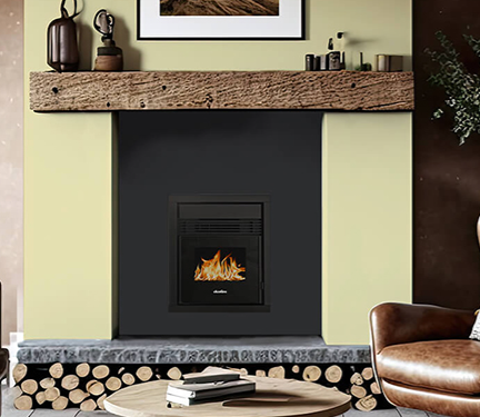 Elcofire Lima 5 Air Inset Pellet Stove (Ex Trim)