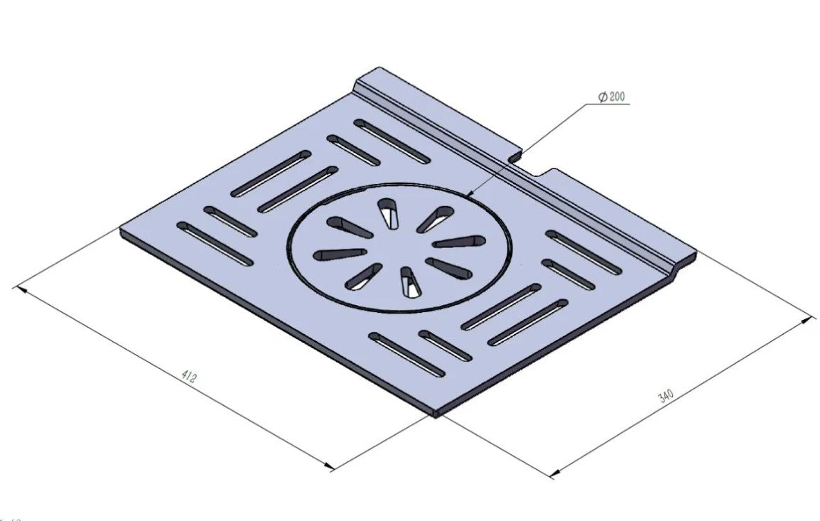 Henley Sherwood 21kw Boiler Grate (Full Set)
