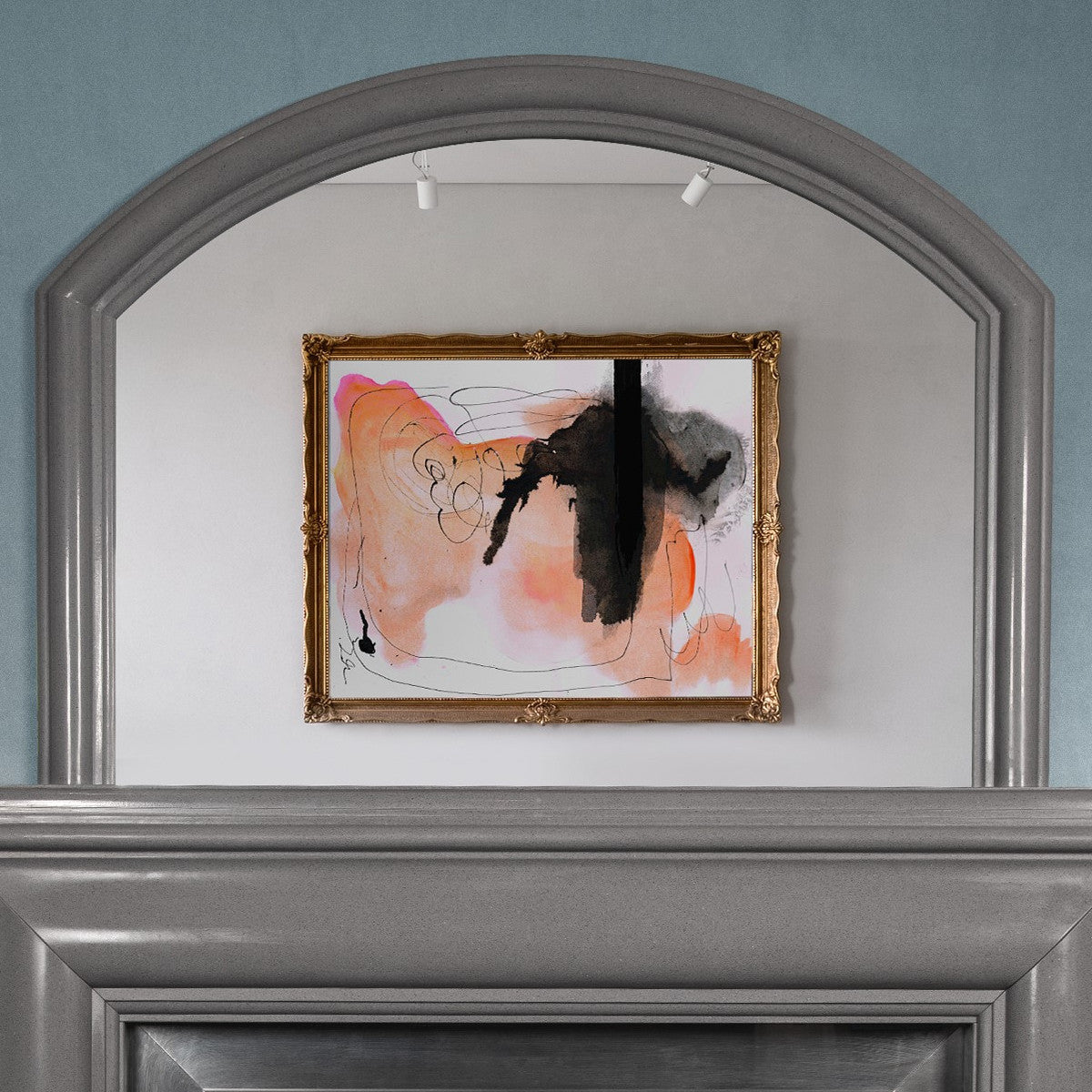 Carlingford Marble Arch Overmantle