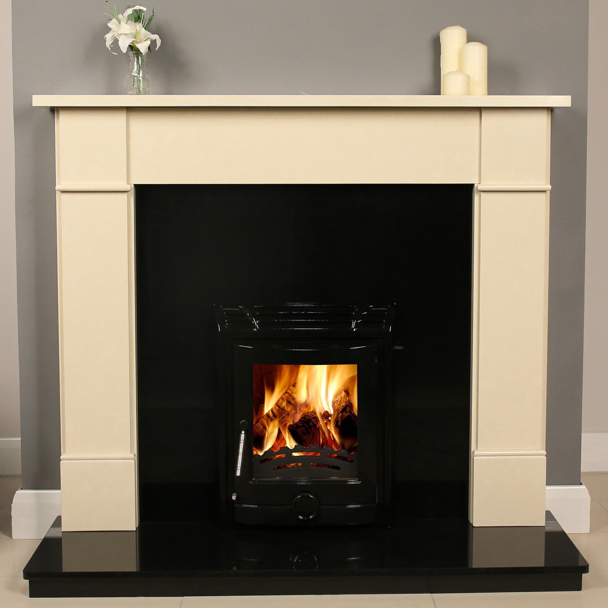 Naxos Marble Fireplace Surround