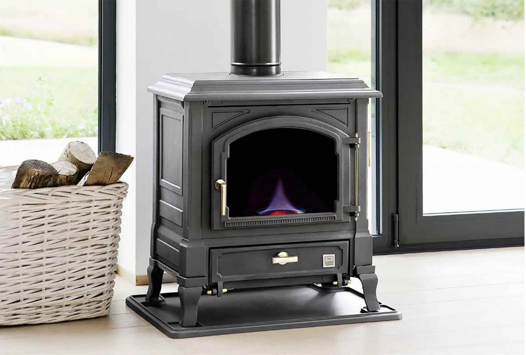 Nestor Martin Harmony 1 Oil Stoves Matt Black 9kw