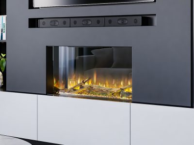 Henley AURORA 750 Electric Fire Fire with Exclusive Log Set