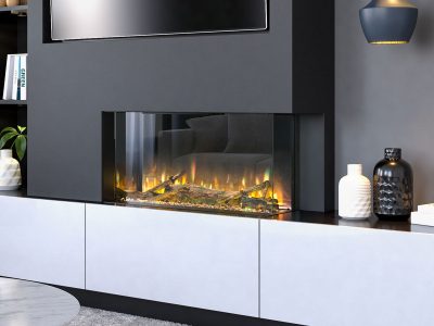 Henley AURORA 750 Electric Fire Fire with Exclusive Log Set