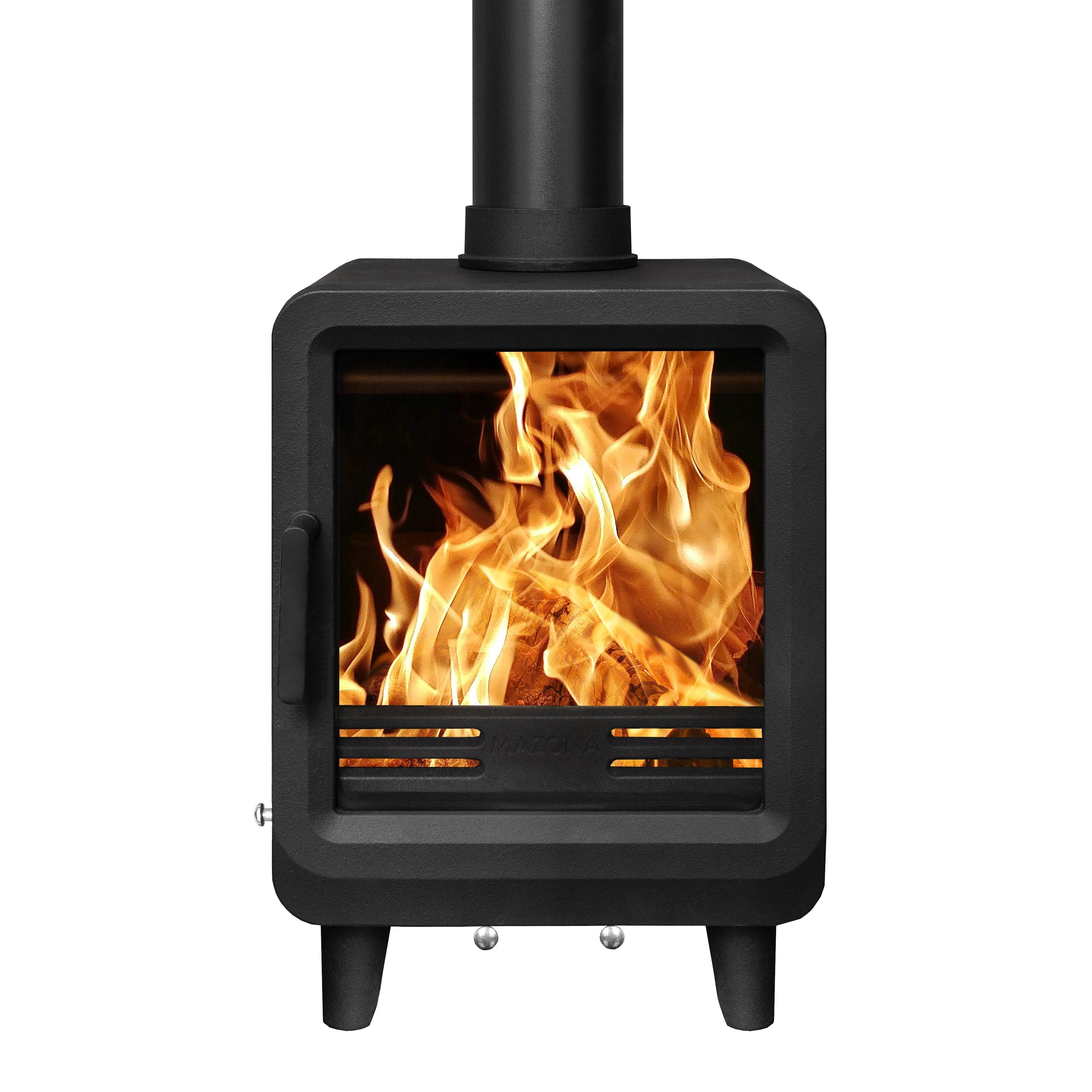 Mazona Orka 5kw Multi Fuel Stove (Black)