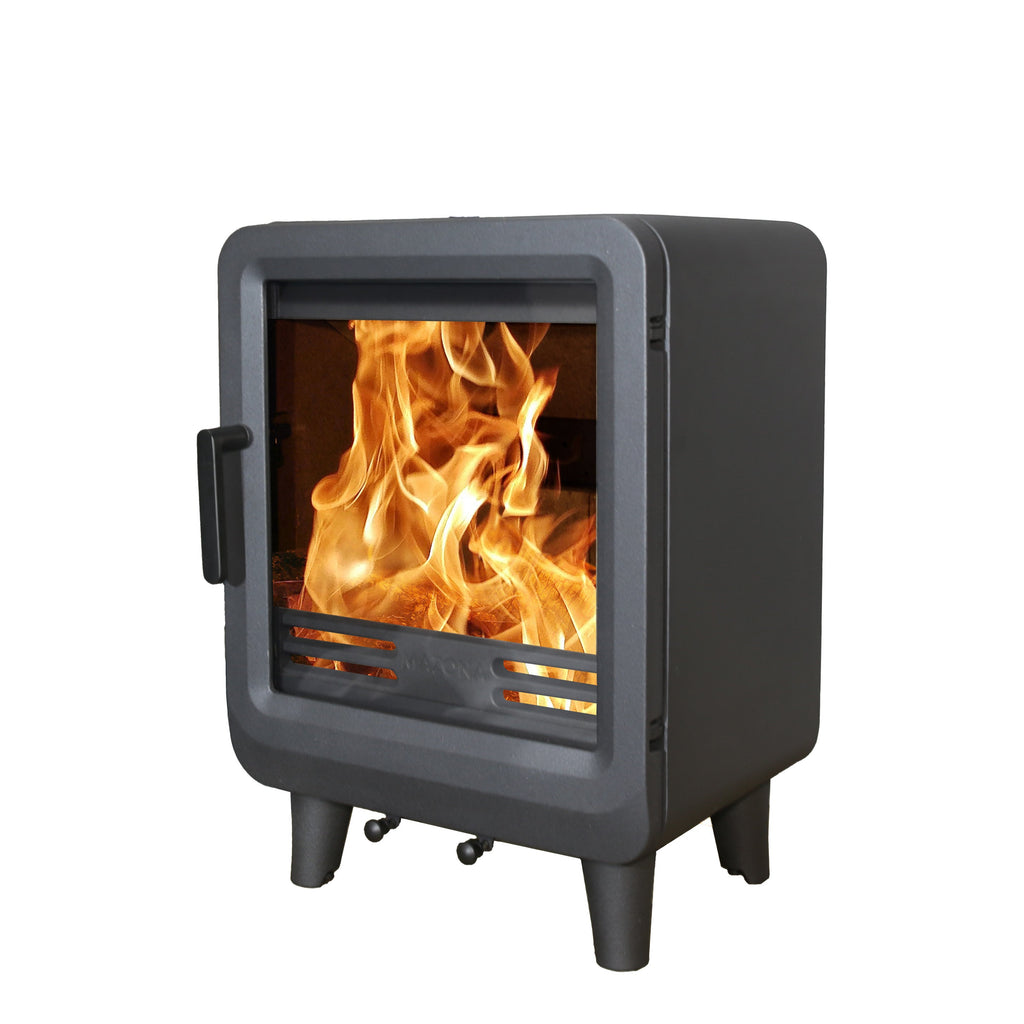 Mazona Orka 5kw Multi Fuel Stove (Black)