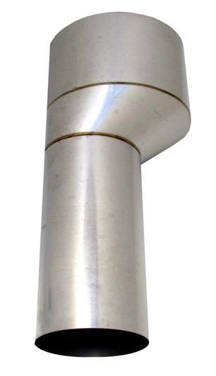 Flue Adaptor INT. CLAY ADAPTER OFFSET 8-6