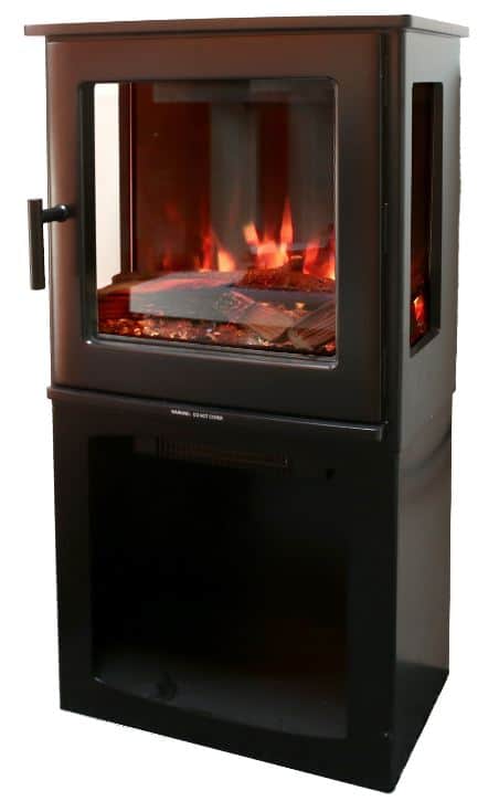 Ezze Glow TALL LOG STORE T/S E-NEWPORT ELECTRIC