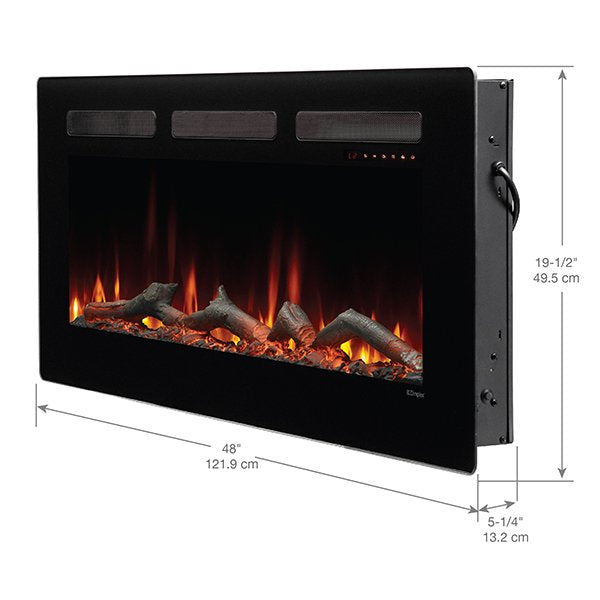Dimplex Sierra 48 Wall/Built-In Linear Electric Fireplace