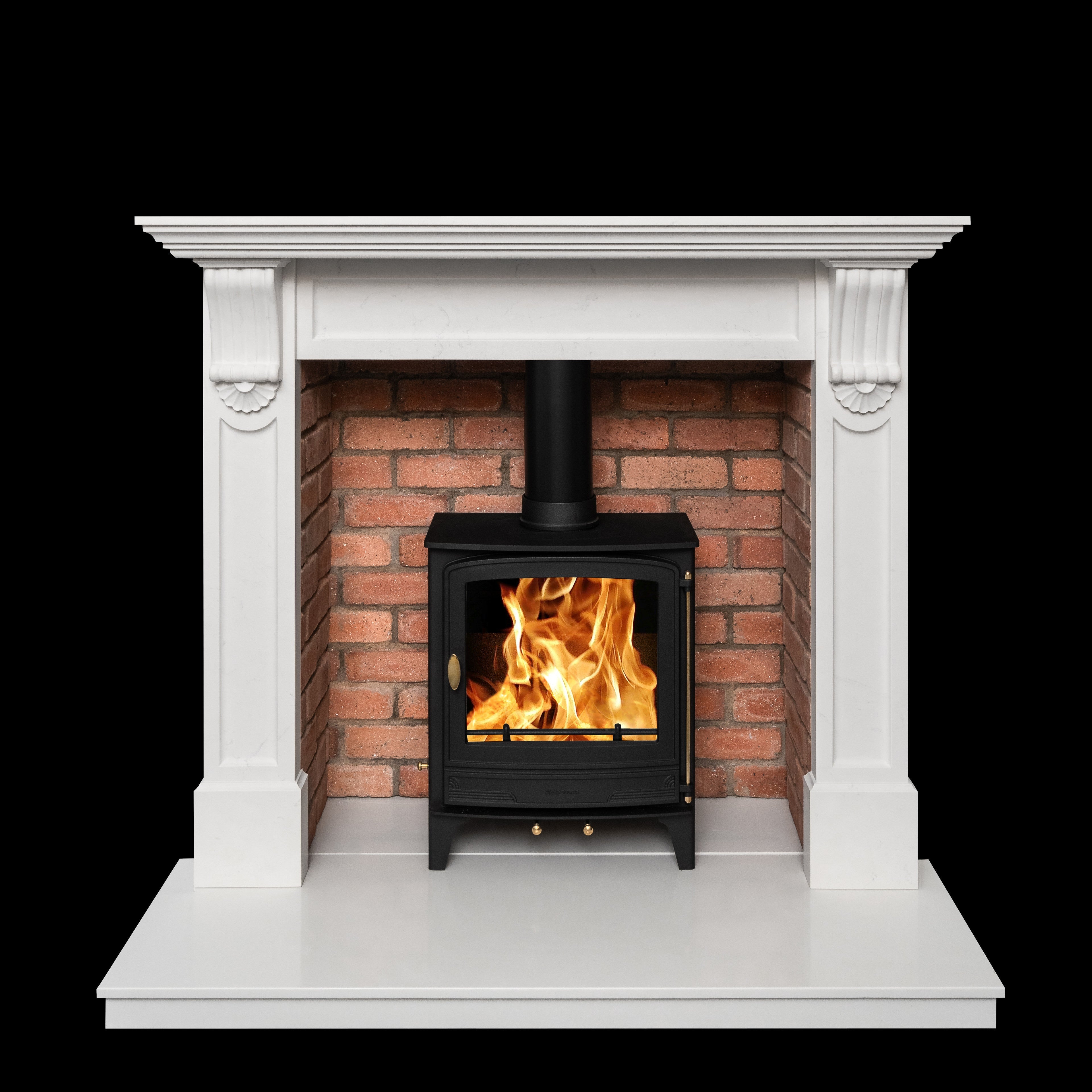 Valance Marble Fireplace